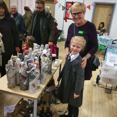 At the Christmas Bazaar